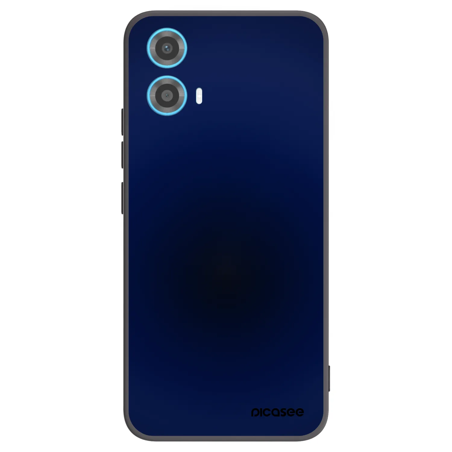 Picasee silikonowe czarne etui na Motorola Moto G34 5G - Deep Ocean