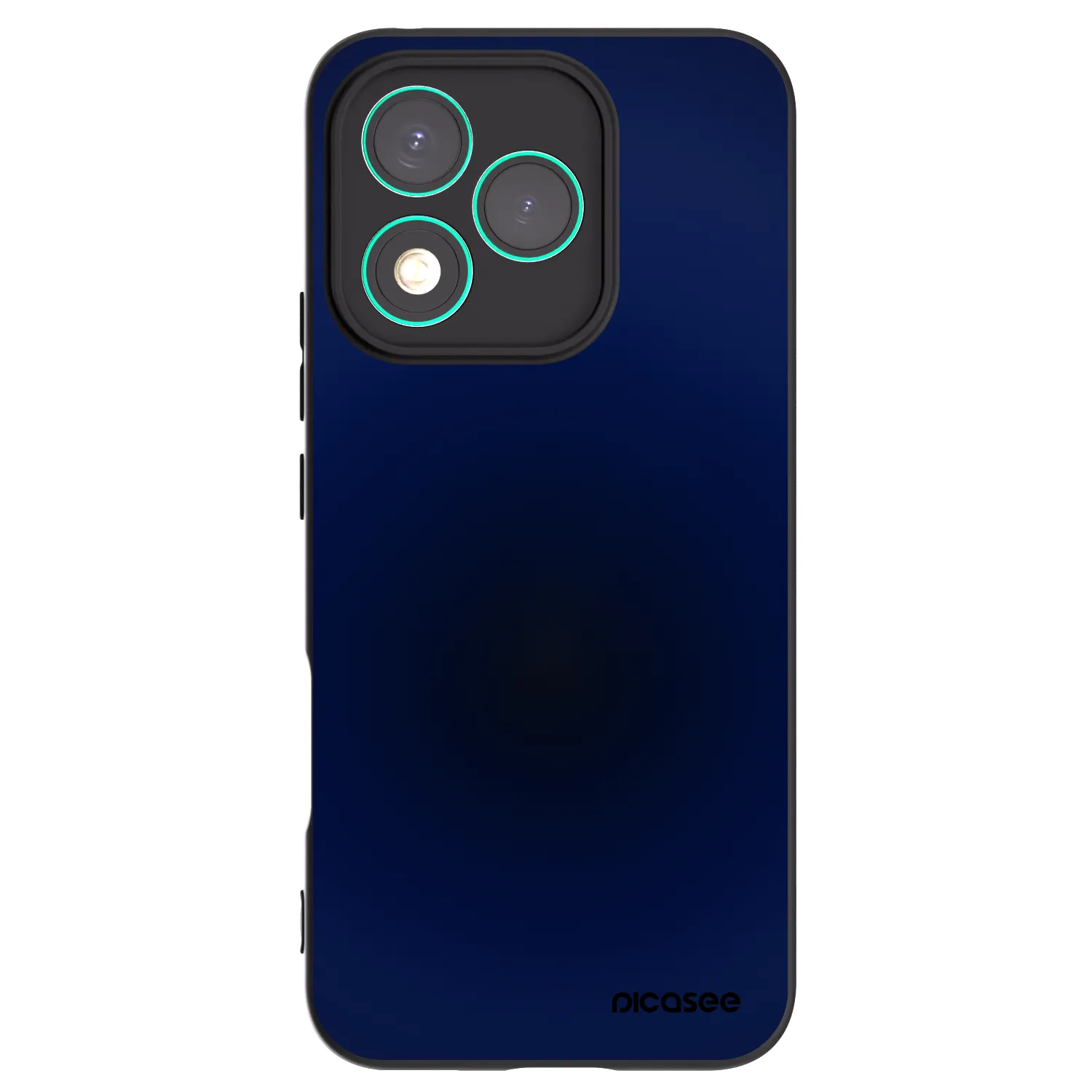 Picasee silikonowe czarne etui na Honor 400 Lite 5G - Deep Ocean