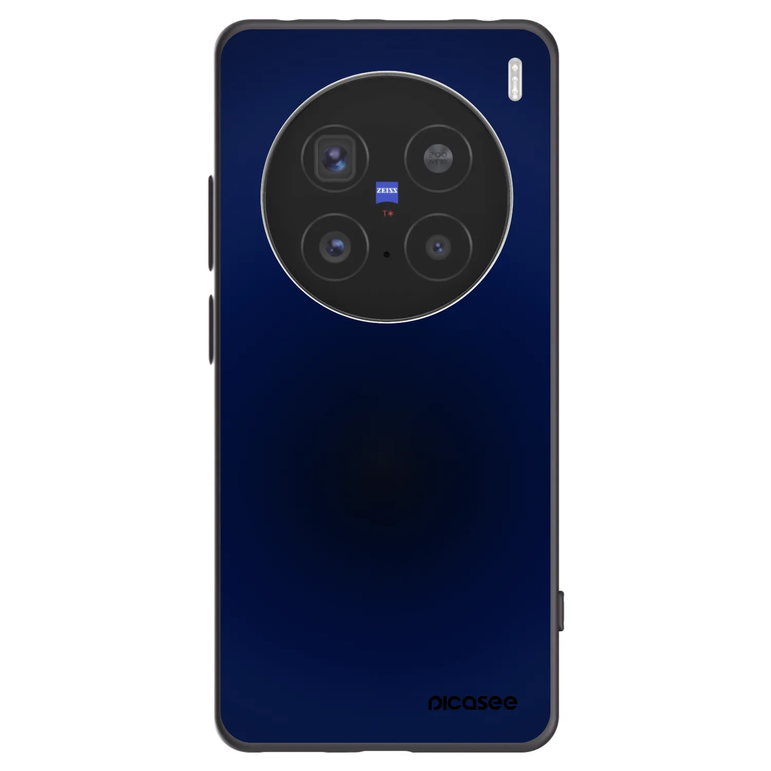 Picasee silikonowe czarne etui na Vivo X200 Pro - Deep Ocean