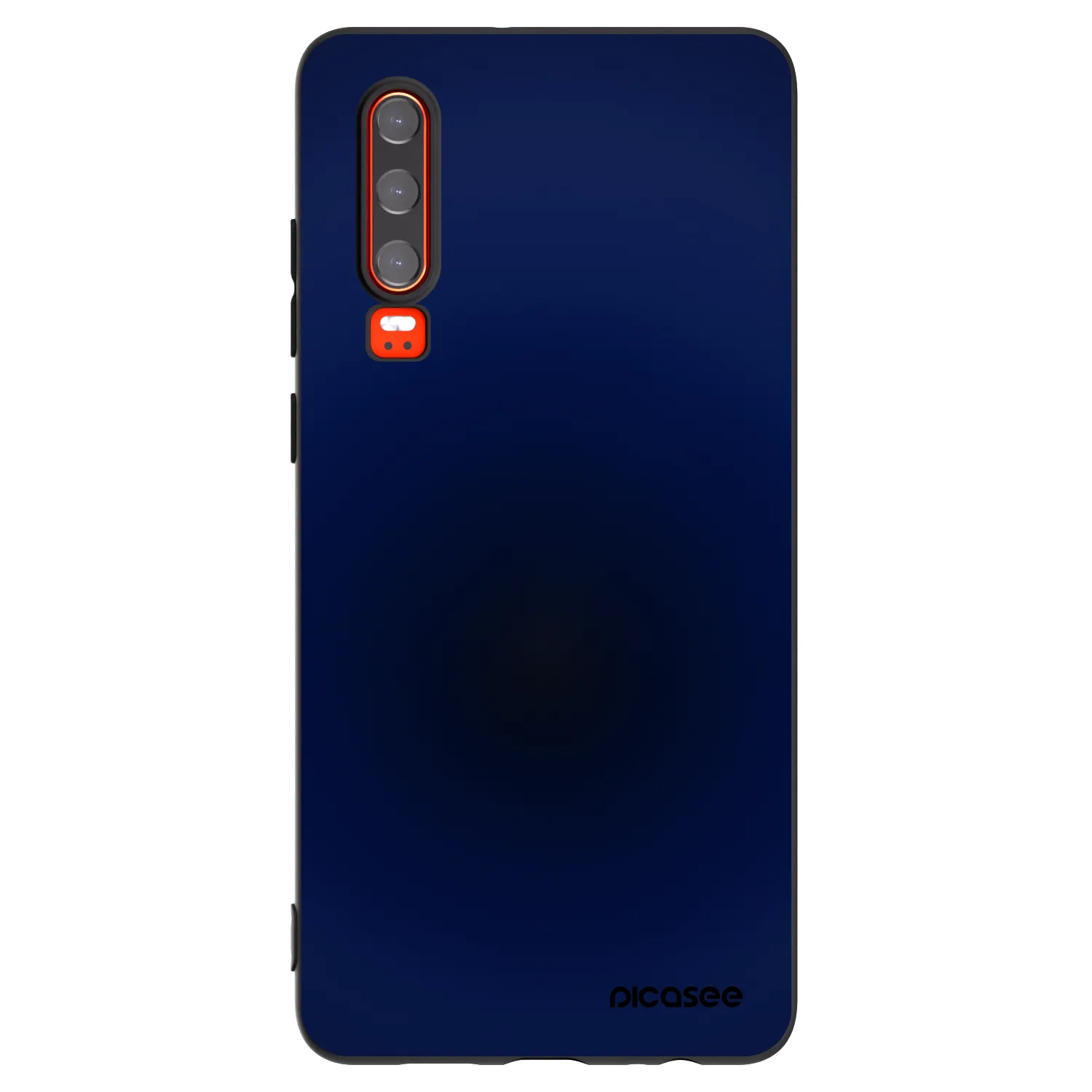 Picasee silikonowe czarne etui na Huawei P30 - Deep Ocean