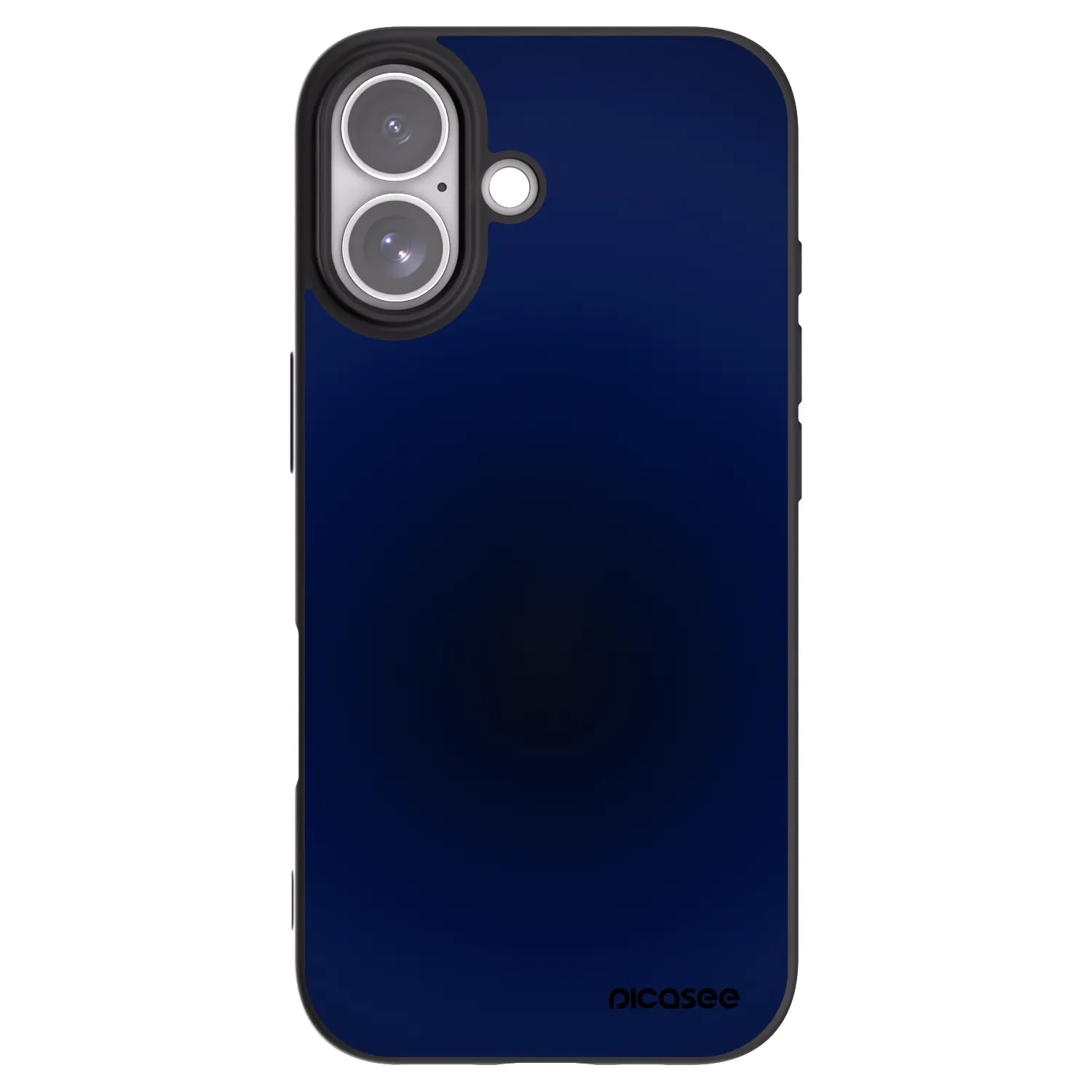 Picasee silikonowe czarne etui na Apple iPhone 17 - Deep Ocean