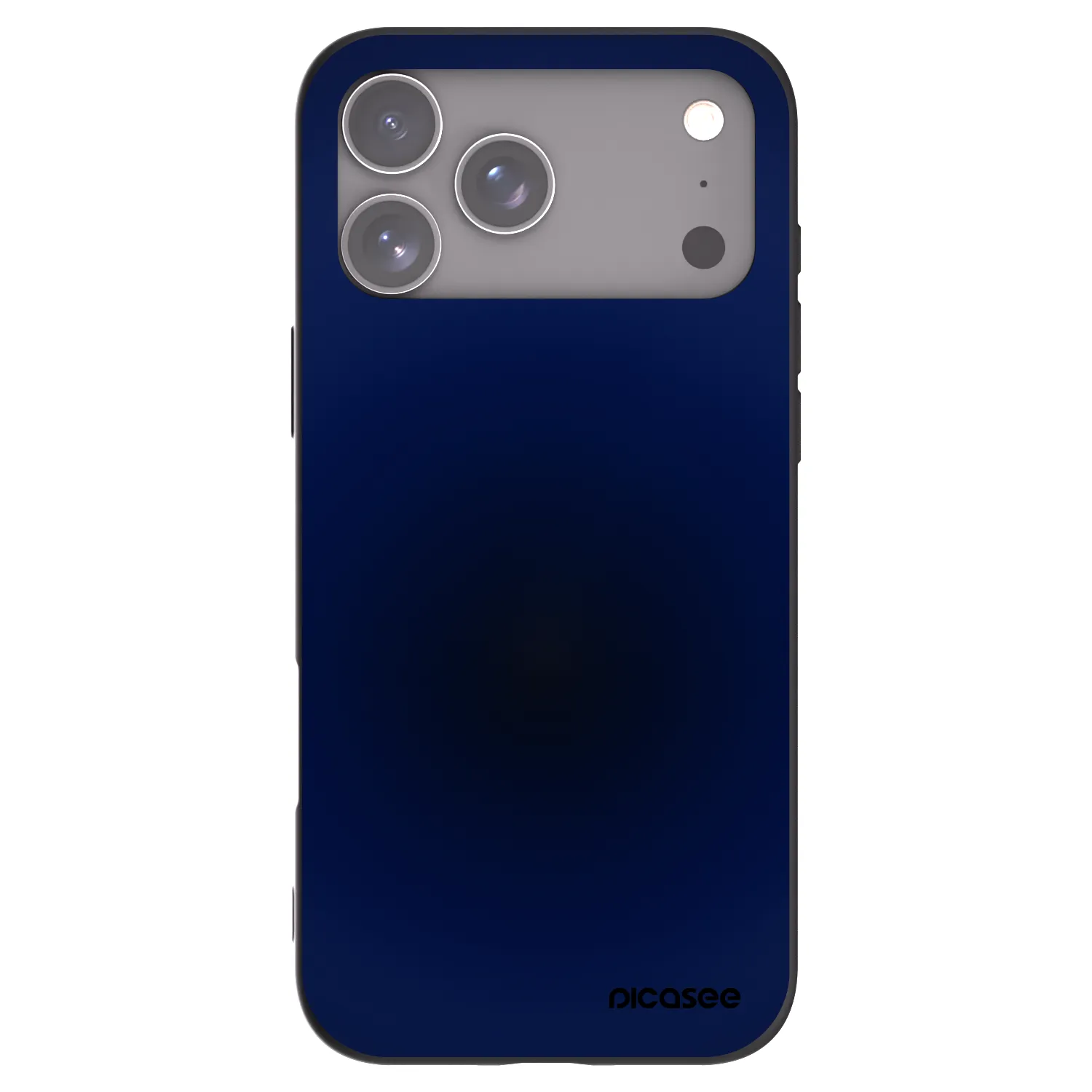 Picasee silikonowe czarne etui na Apple iPhone 17 Pro Max - Deep Ocean