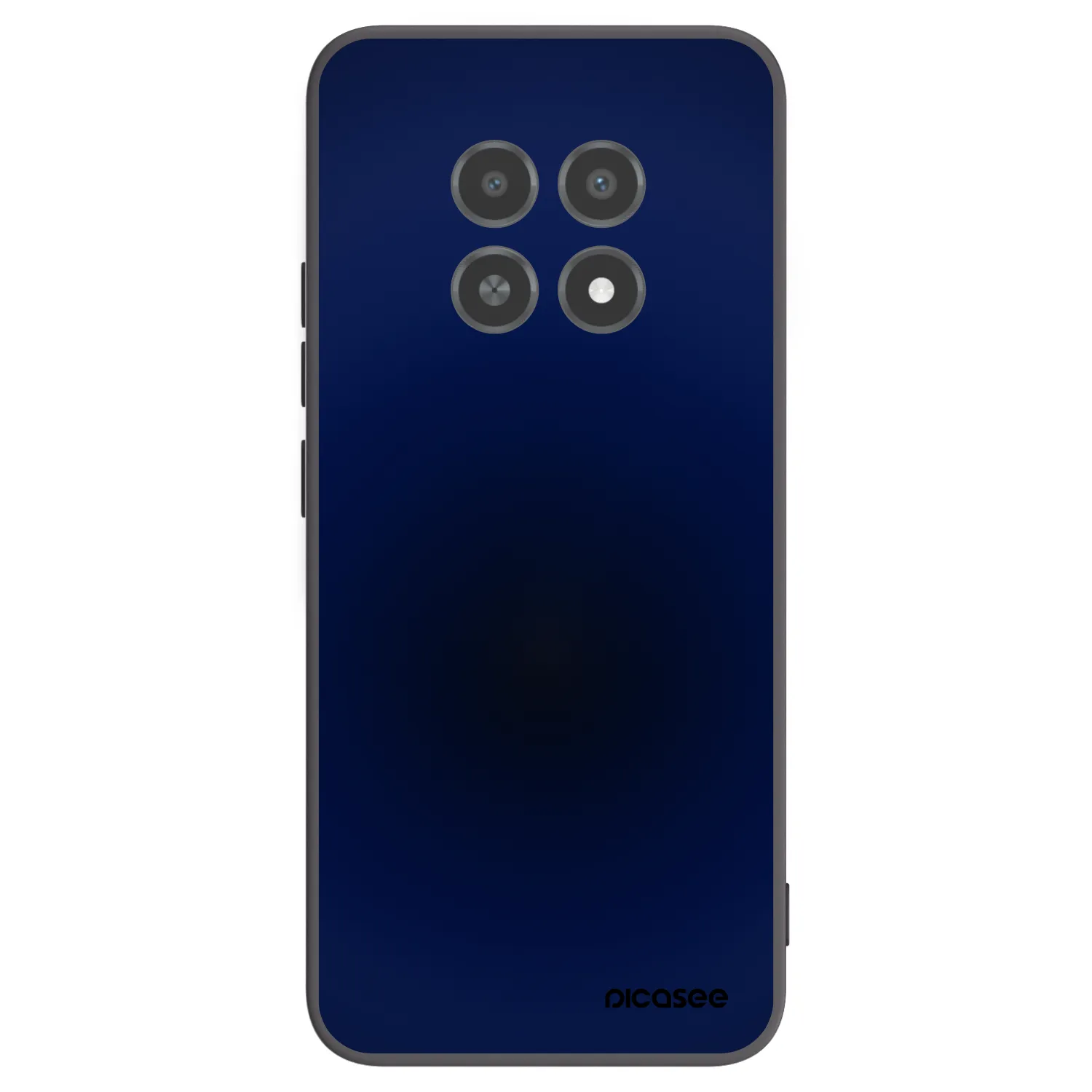 Picasee silikonowe czarne etui na Realme 12X - Deep Ocean