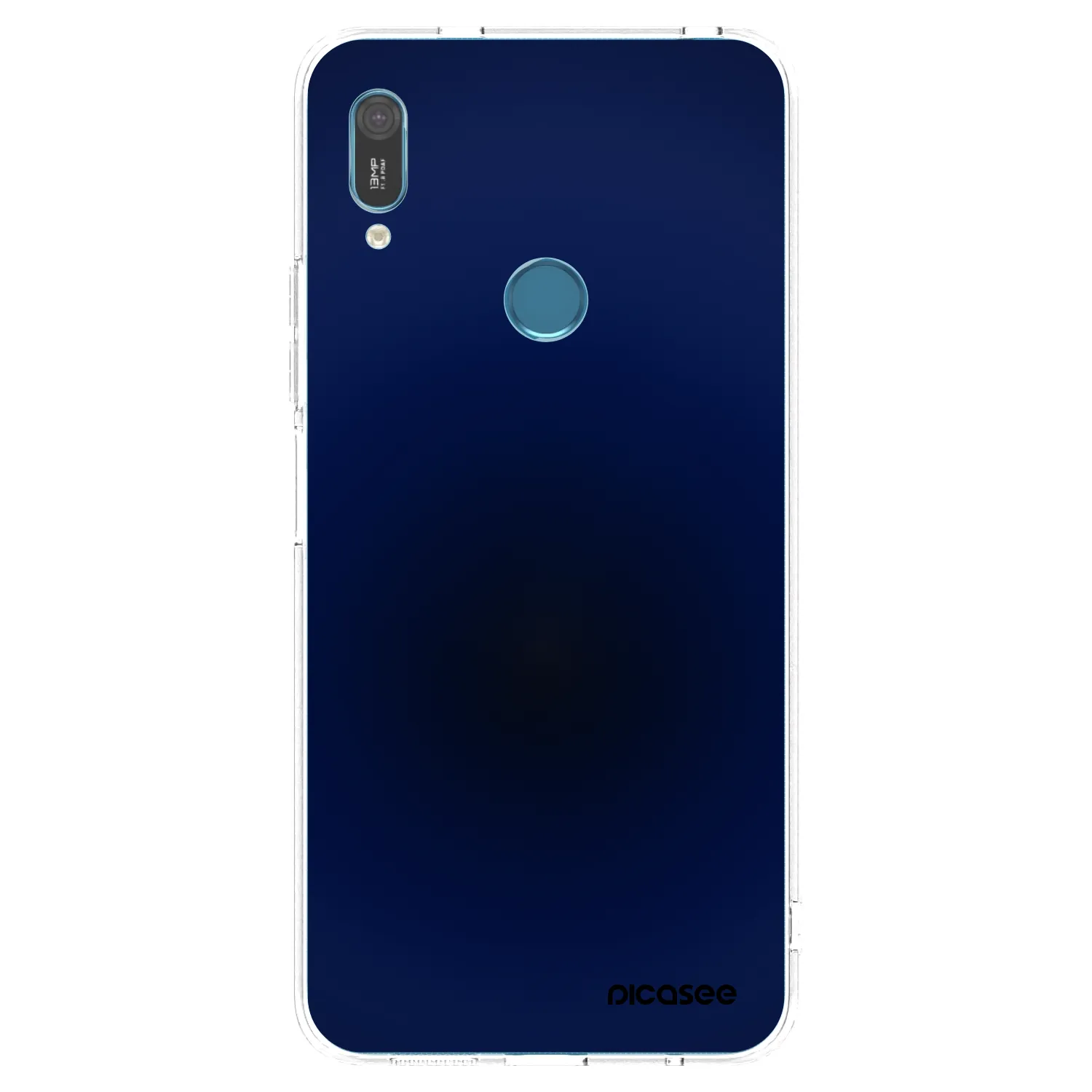 Picasee silikonowe przeźroczyste etui na Huawei Y6 2019 - Deep Ocean