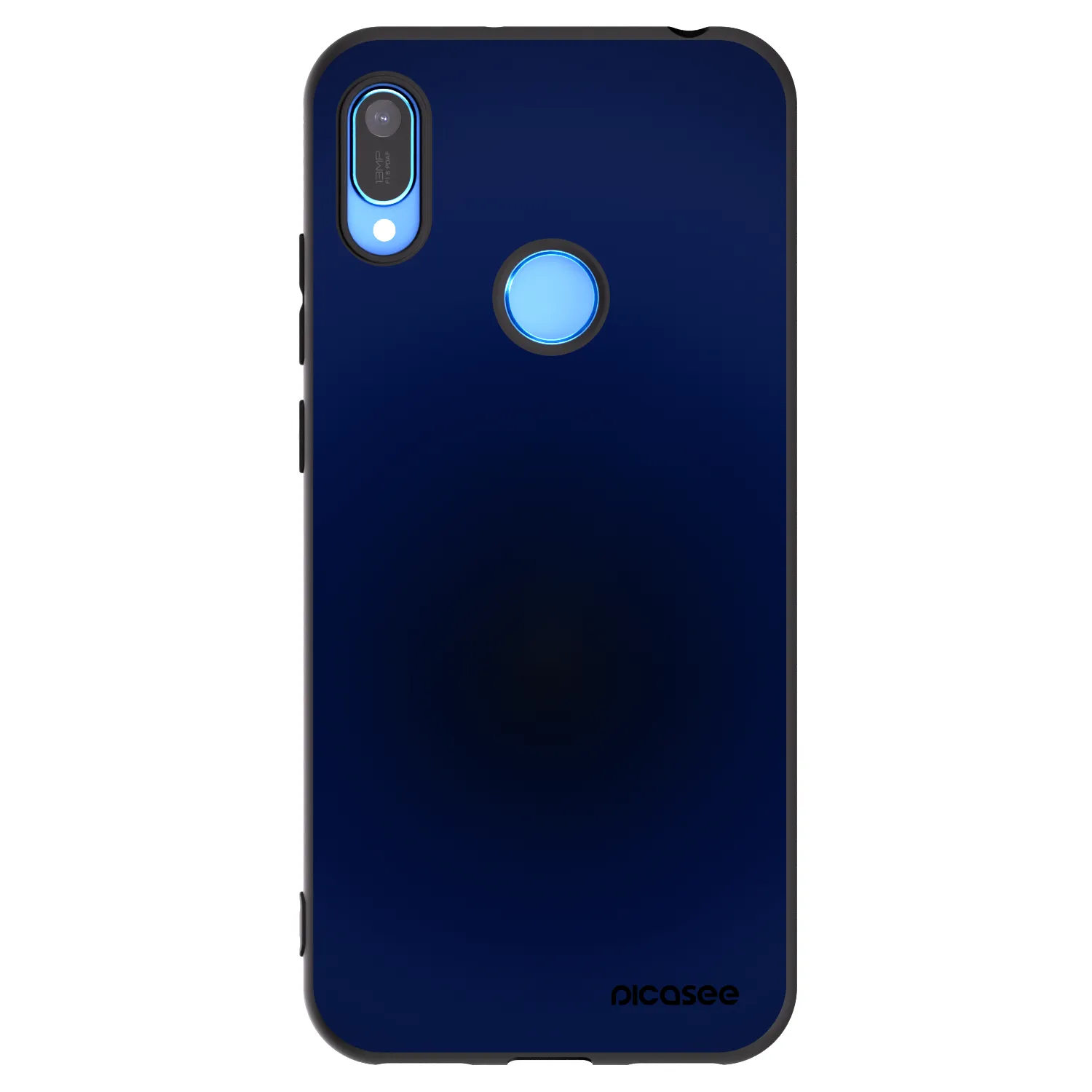 Picasee silikonowe czarne etui na Huawei Y6 2019 - Deep Ocean