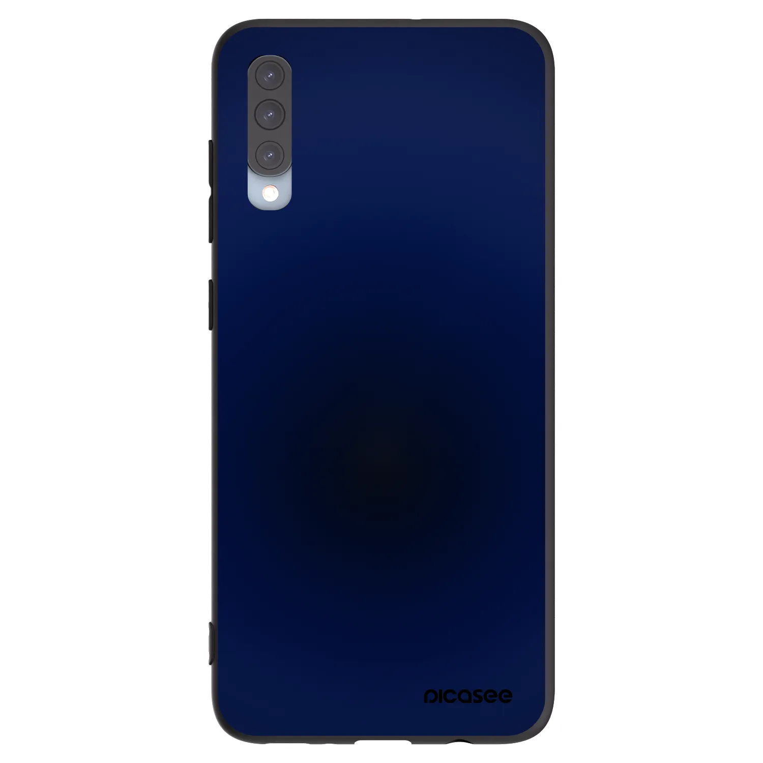 Picasee silikonowe czarne etui na Samsung Galaxy A70 A705F - Deep Ocean