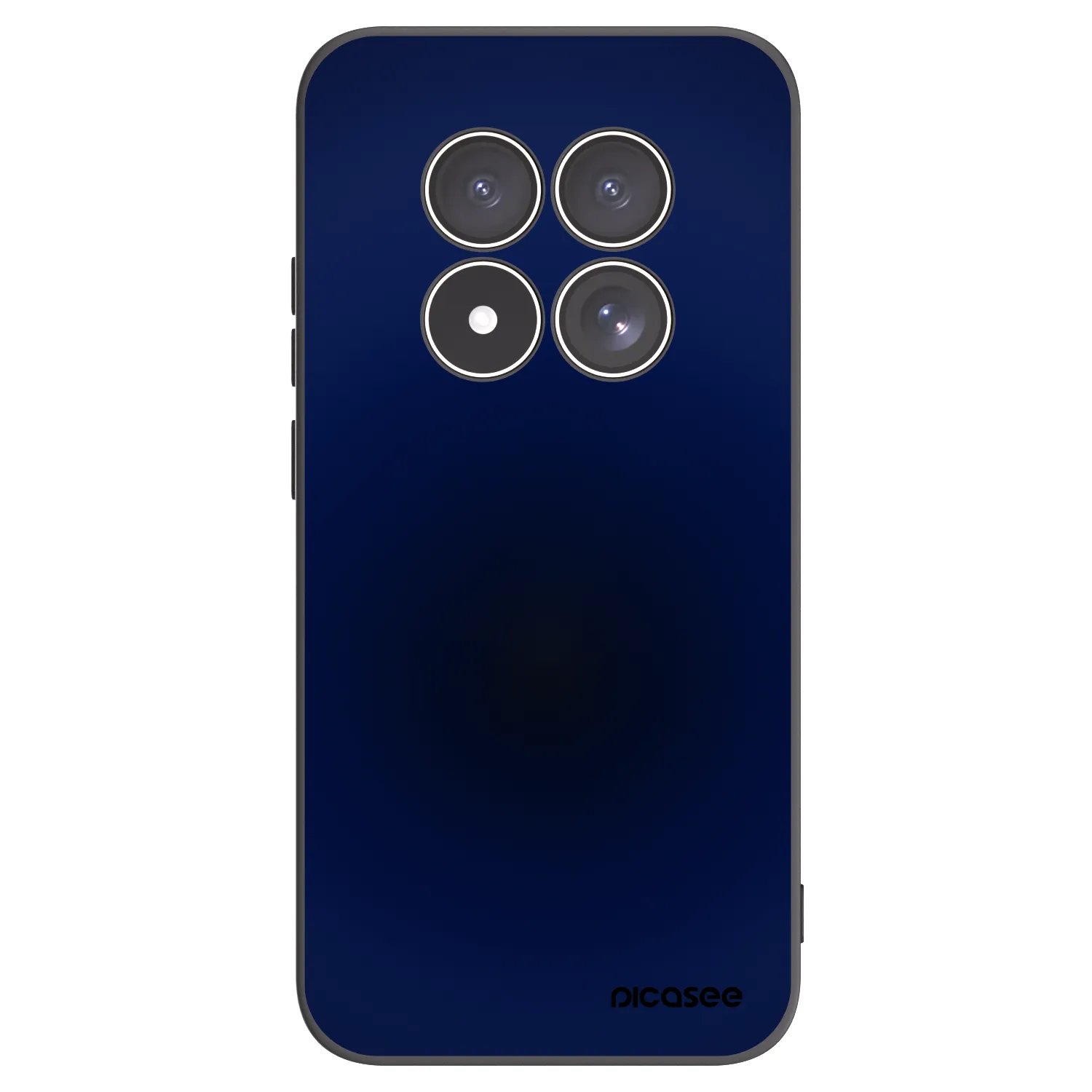 Picasee silikonowe czarne etui na Xiaomi Redmi Note 15 Pro 4G - Deep Ocean