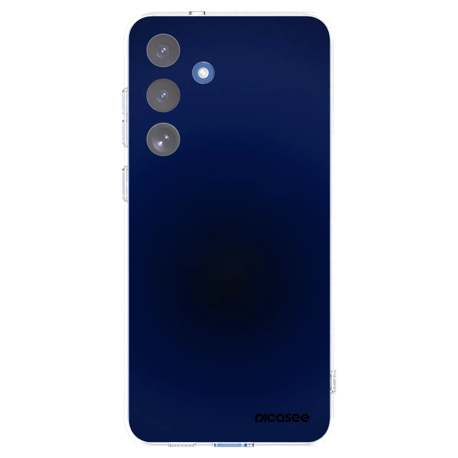 Picasee silikonowe przeźroczyste etui na Samsung Galaxy S25 FE 5G - Deep Ocean