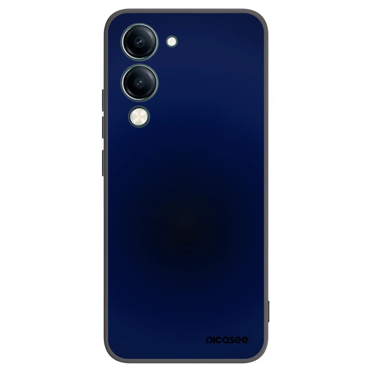 Picasee silikonowe czarne etui na Vivo Y29s 5G - Deep Ocean