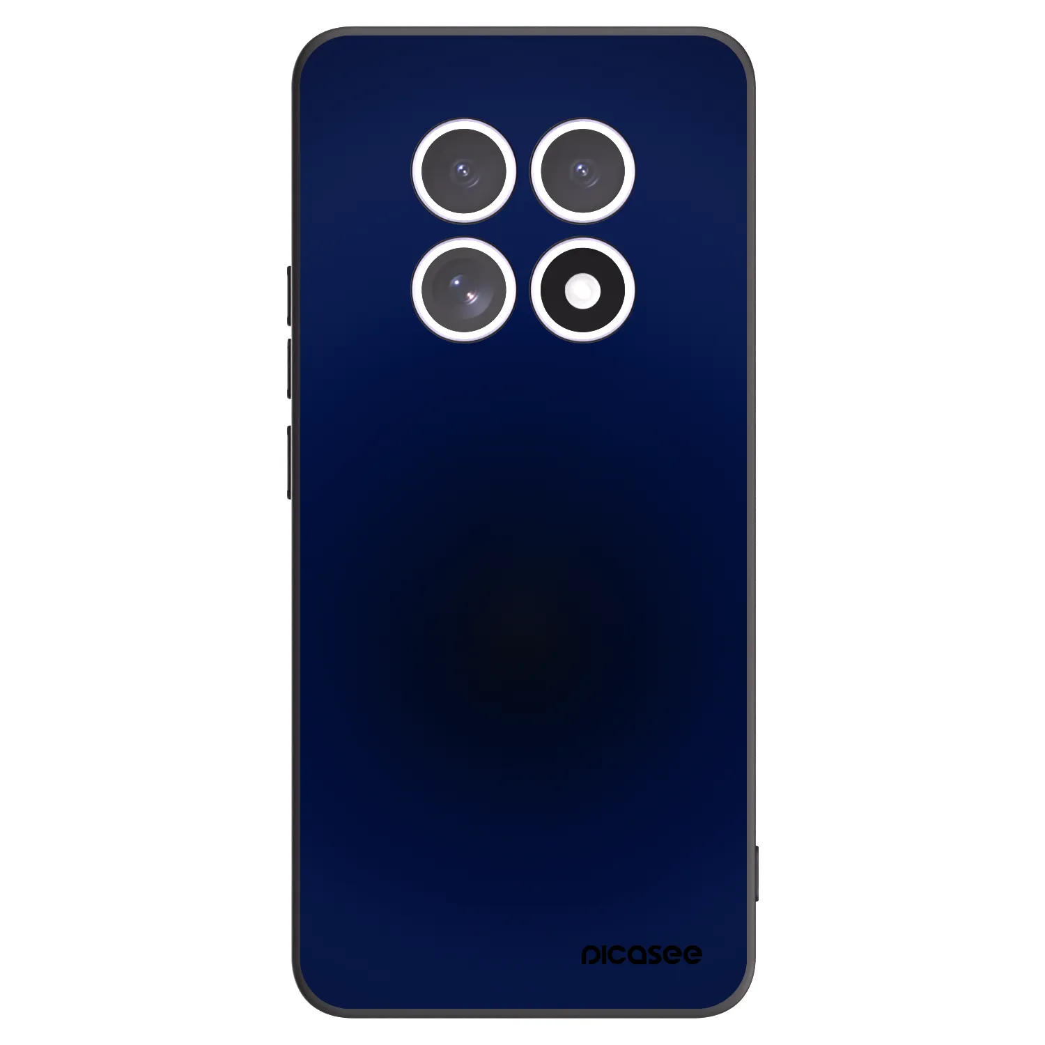 Picasee silikonowe czarne etui na Xiaomi Redmi Note 15 4G - Deep Ocean