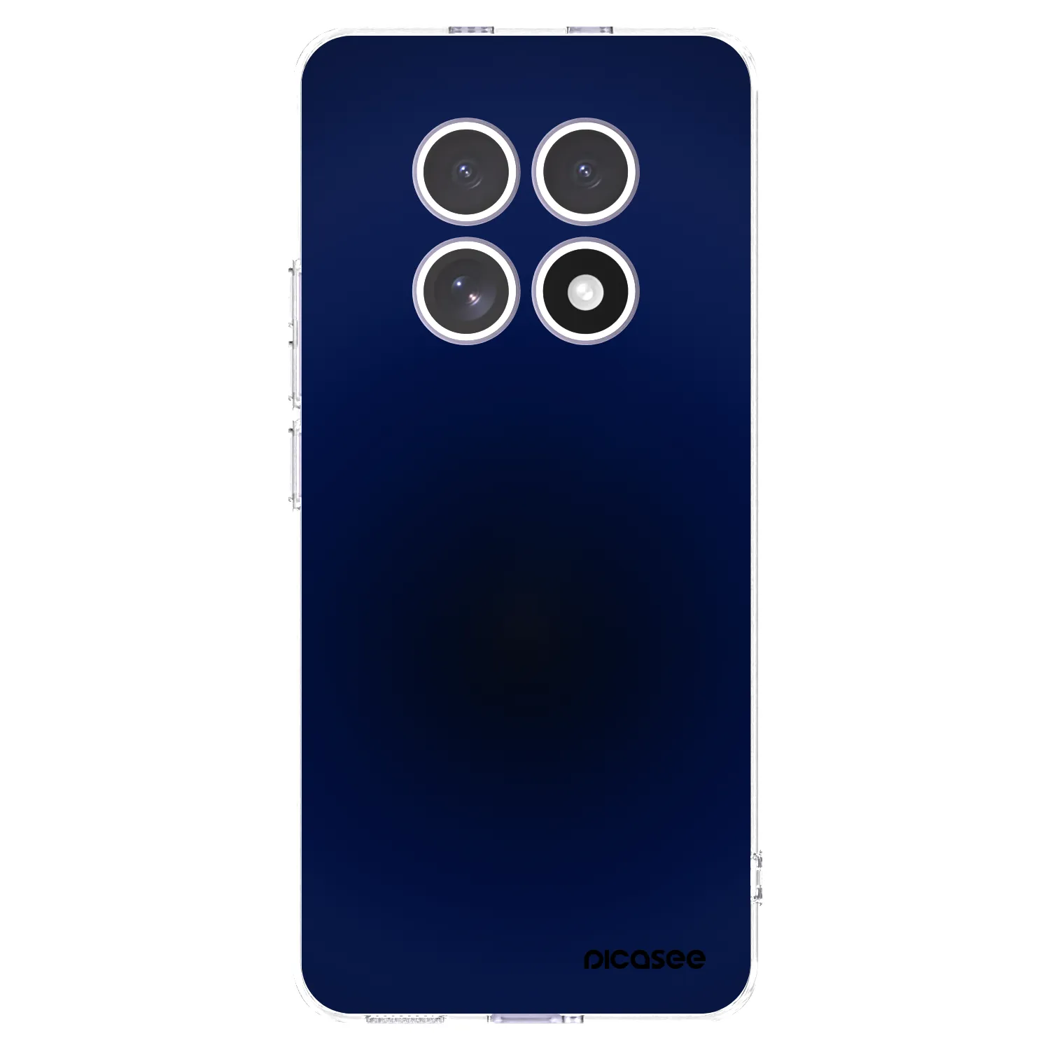 Picasee silikonowe przeźroczyste etui na Xiaomi Redmi Note 15 4G - Deep Ocean