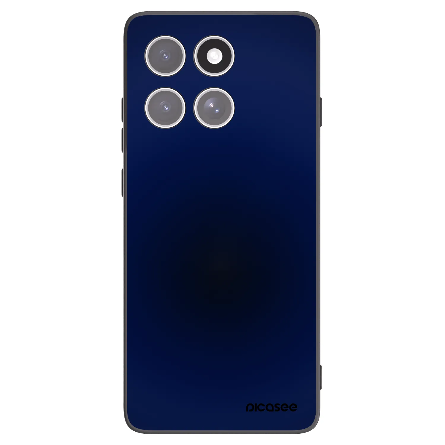 Picasee silikonowe czarne etui na Motorola Edge 60 Fusion - Deep Ocean