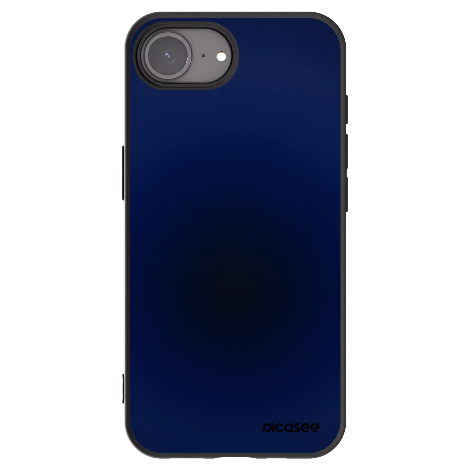 Picasee silikonowe czarne etui na Apple iPhone 17e - Deep Ocean