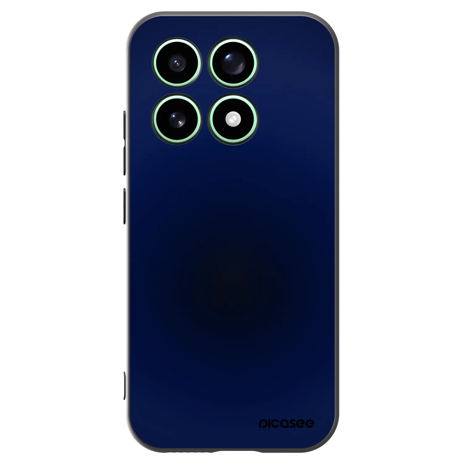 Picasee silikonowe czarne etui na Xiaomi 17 - Deep Ocean