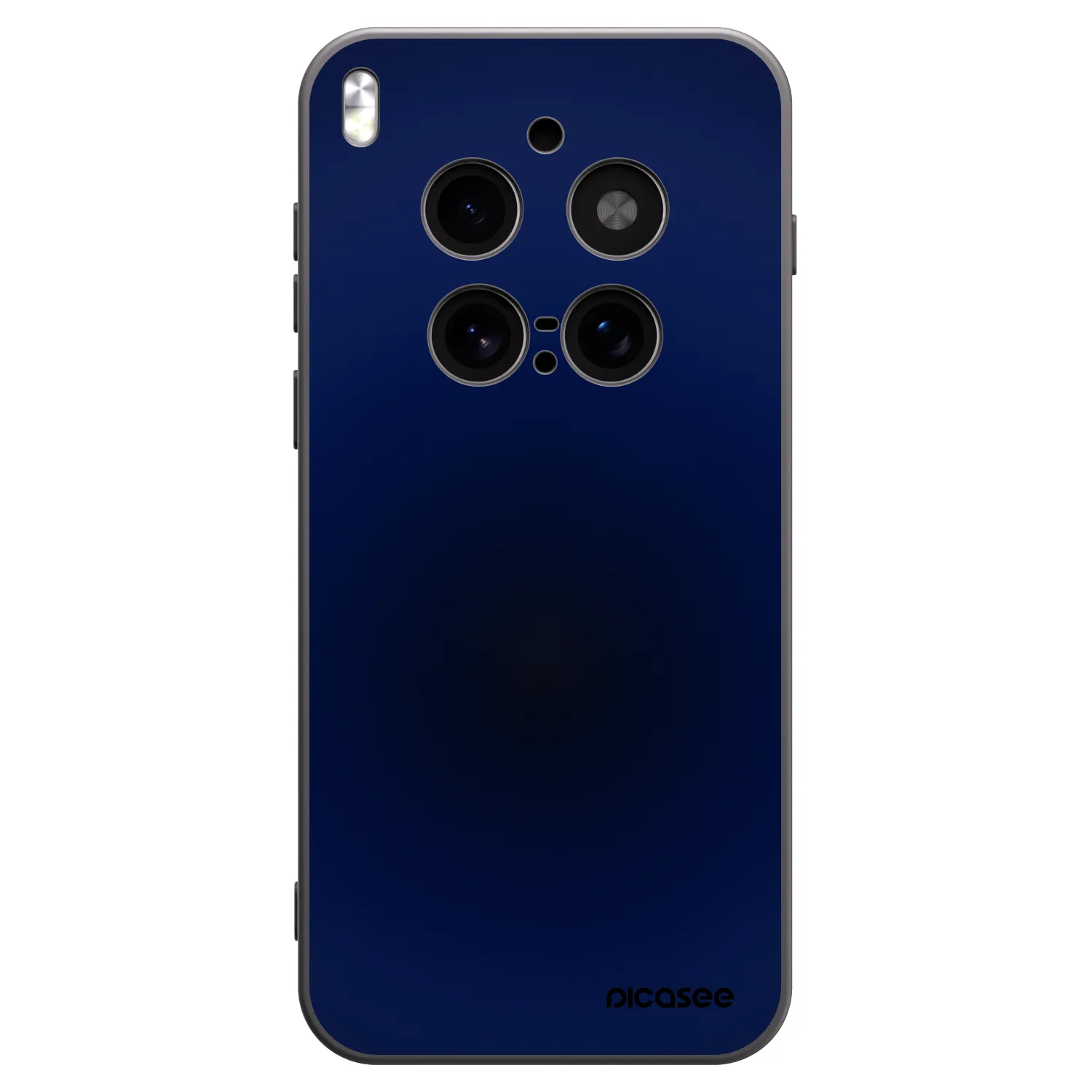 Picasee silikonowe czarne etui na Vivo X300 Pro - Deep Ocean