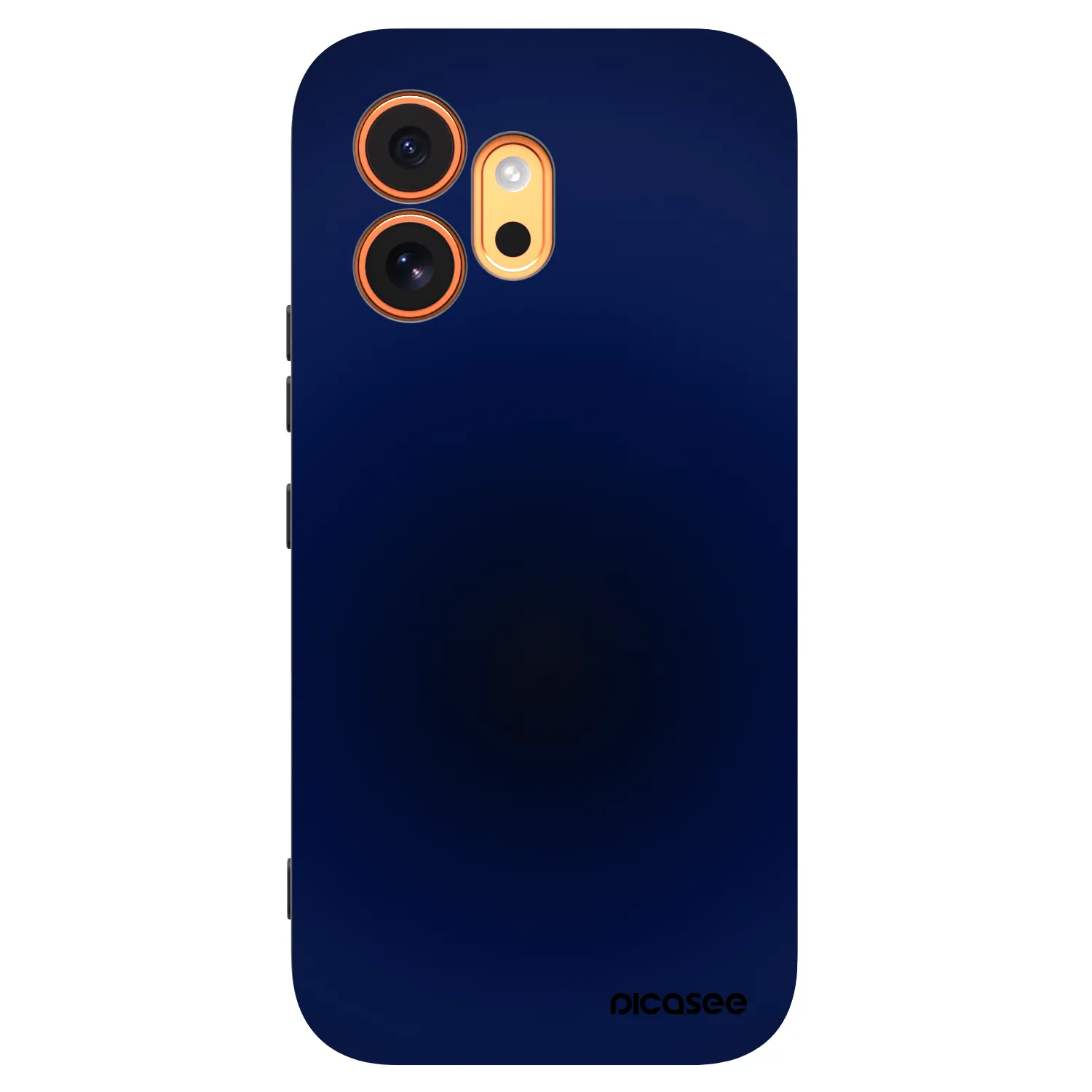 Picasee silikonowe czarne etui na Honor 600 - Deep Ocean