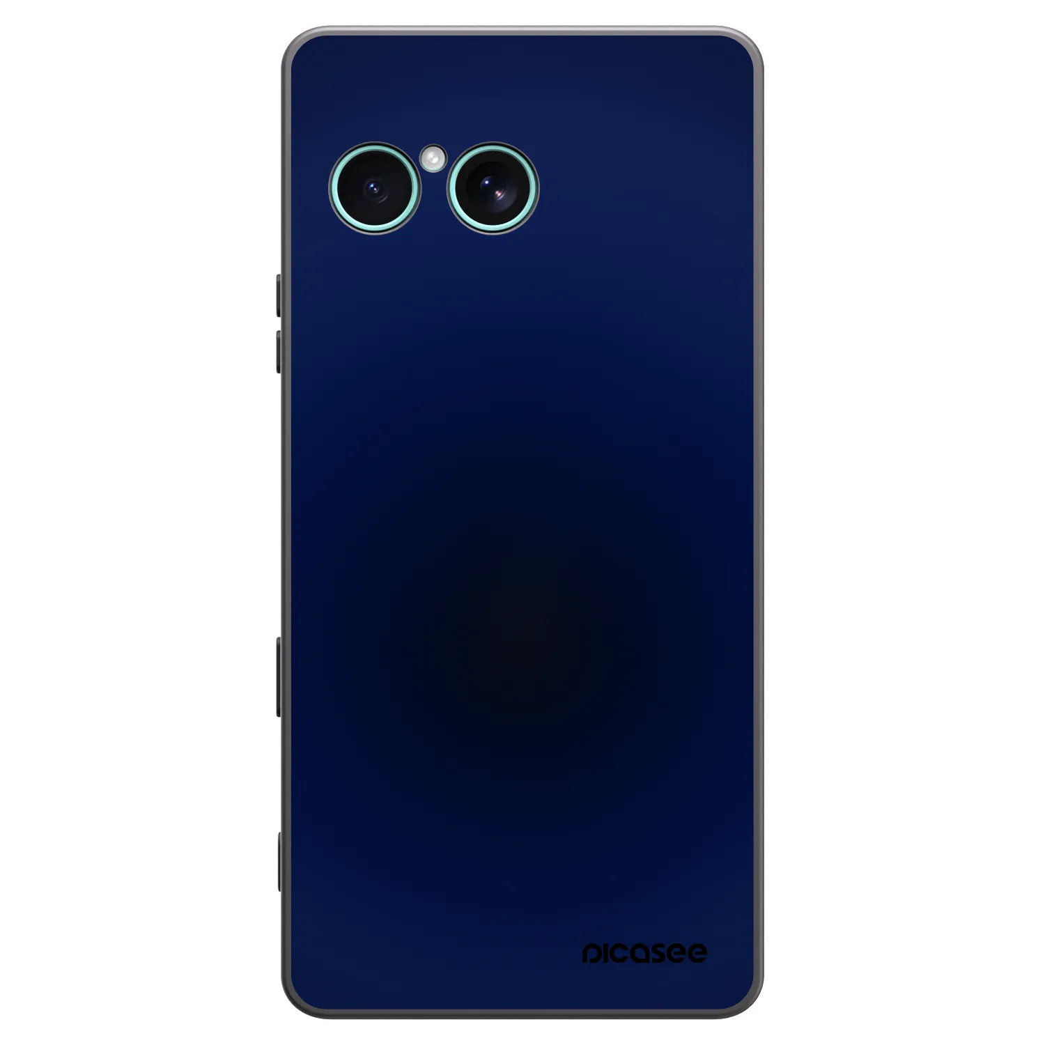 Picasee silikonowe czarne etui na Sony Xperia 10 VII - Deep Ocean