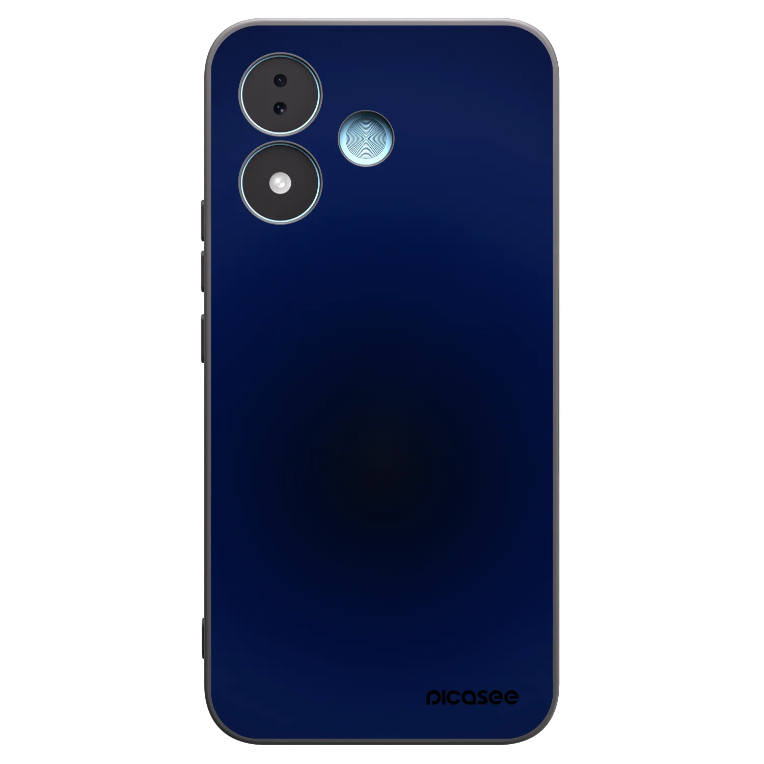 Picasee silikonowe czarne etui na Xiaomi Redmi Note 17 5G - Deep Ocean