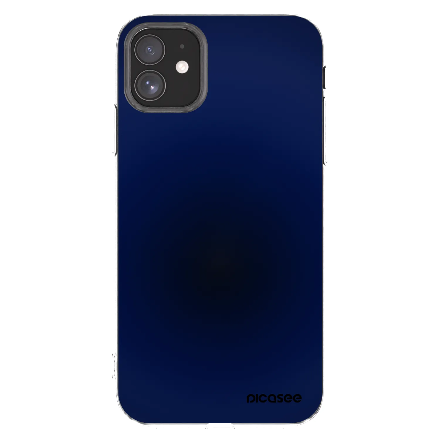 Picasee silikonowe przeźroczyste etui na Apple iPhone 11 - Deep Ocean