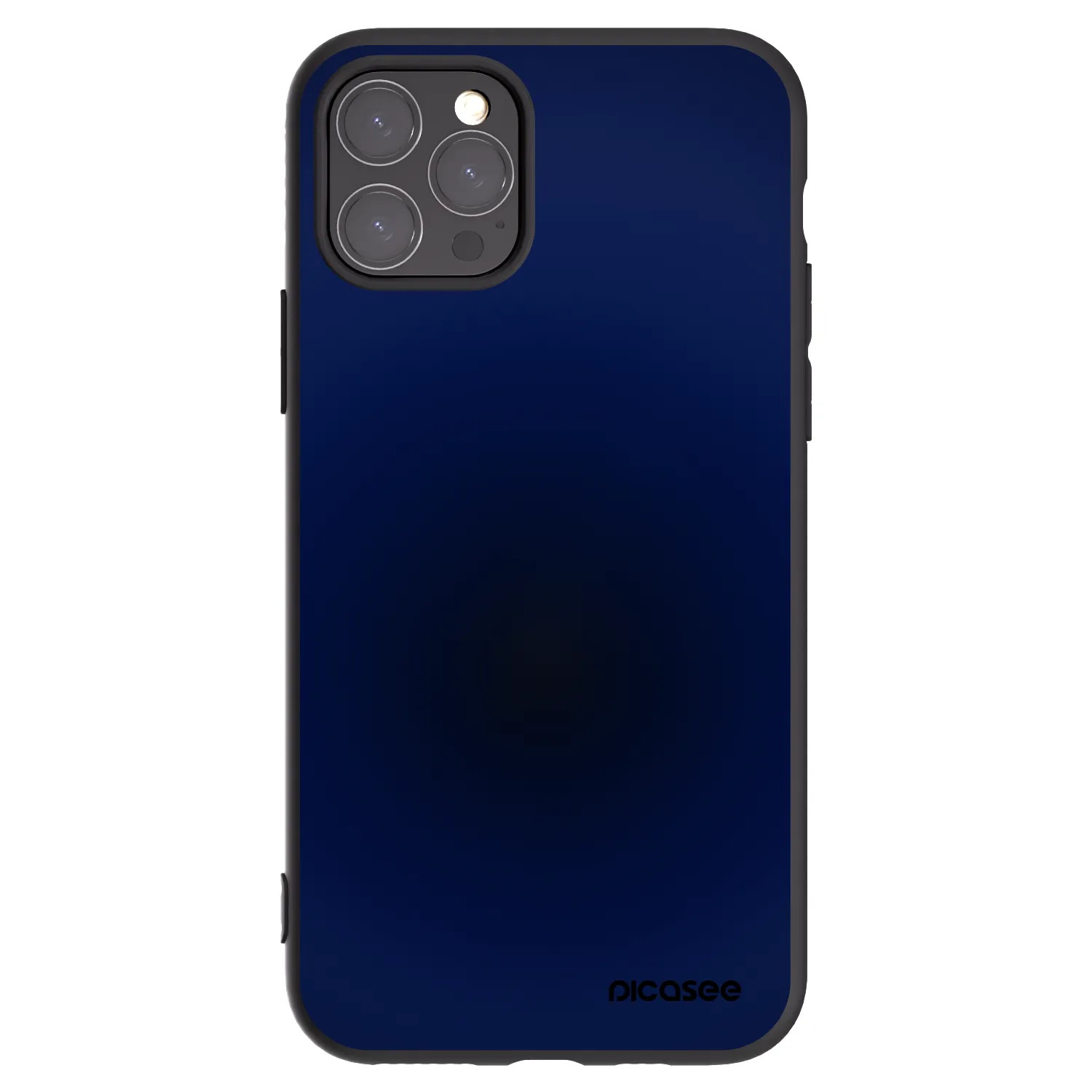 Picasee silikonowe czarne etui na Apple iPhone 11 Pro - Deep Ocean