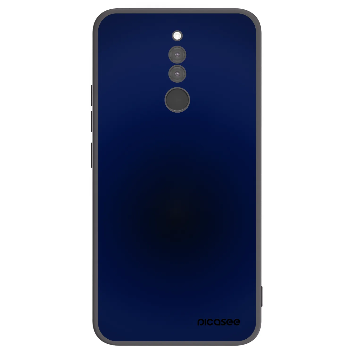 Picasee silikonowe czarne etui na Xiaomi Redmi 8 - Deep Ocean