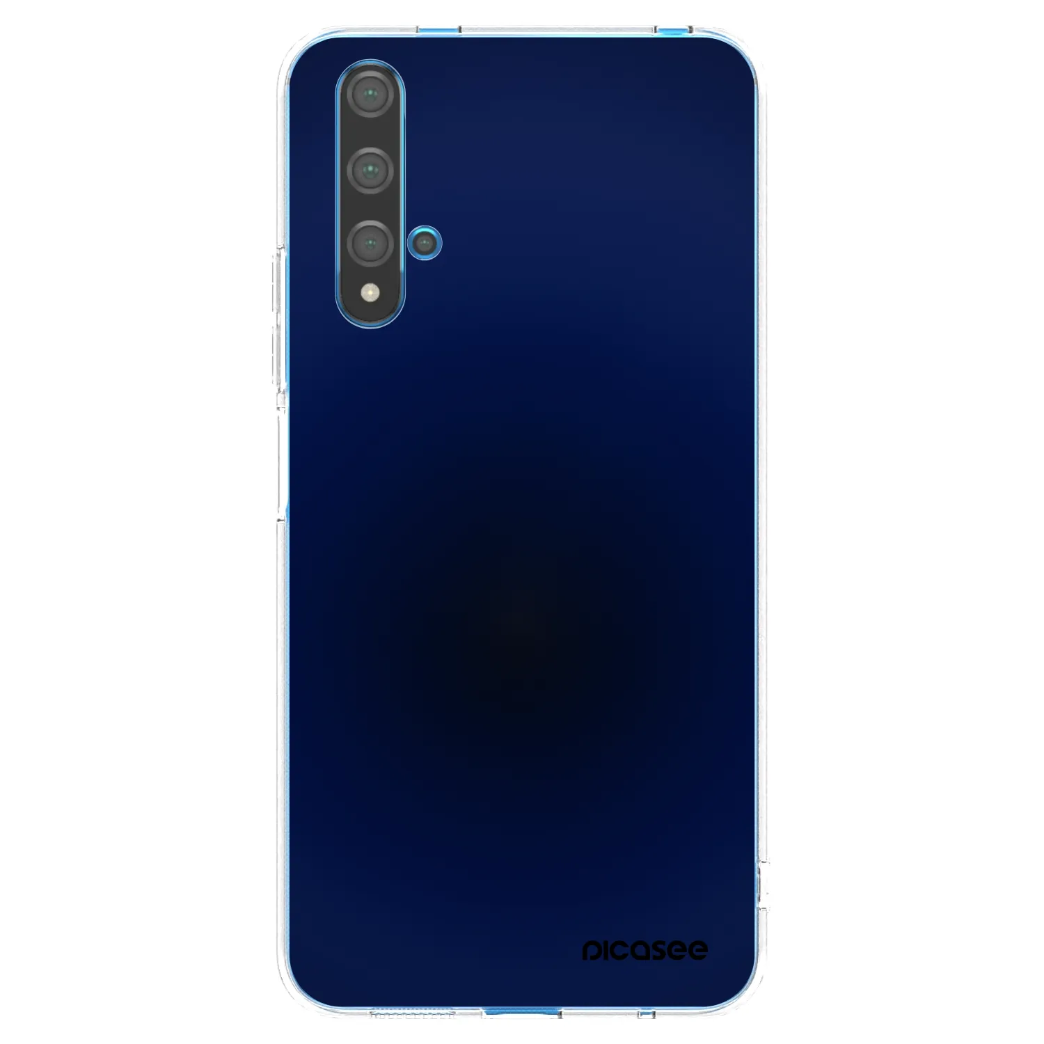 Picasee silikonowe przeźroczyste etui na Huawei Nova 5T - Deep Ocean