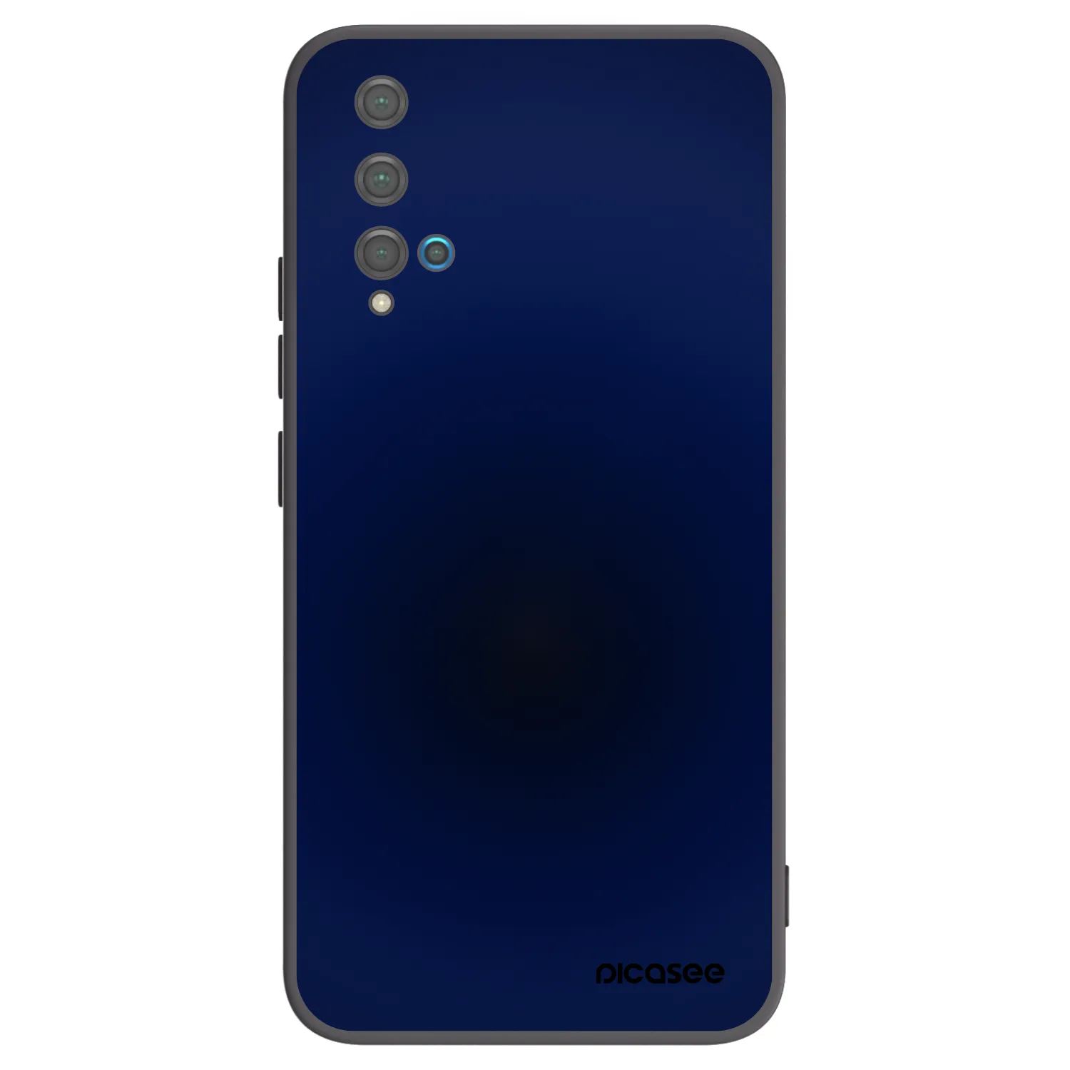 Picasee silikonowe czarne etui na Huawei Nova 5T - Deep Ocean