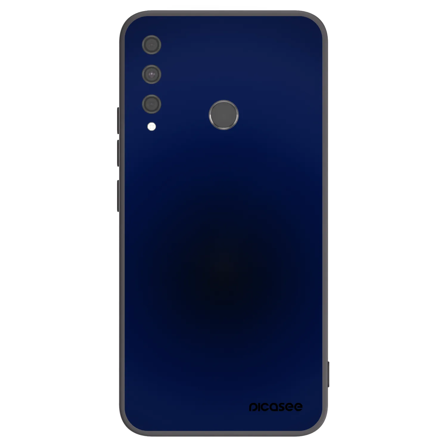 Picasee silikonowe czarne etui na Huawei P40 Lite E - Deep Ocean