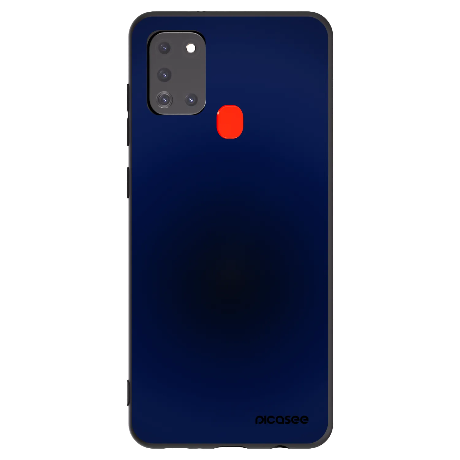 Picasee silikonowe czarne etui na Samsung Galaxy A21s - Deep Ocean