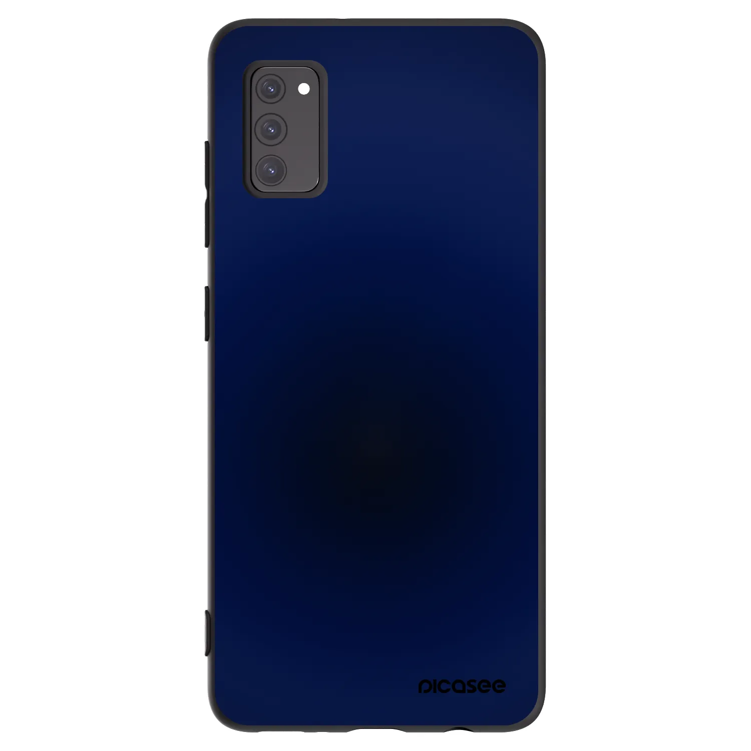 Picasee silikonowe czarne etui na Samsung Galaxy A41 A415F - Deep Ocean