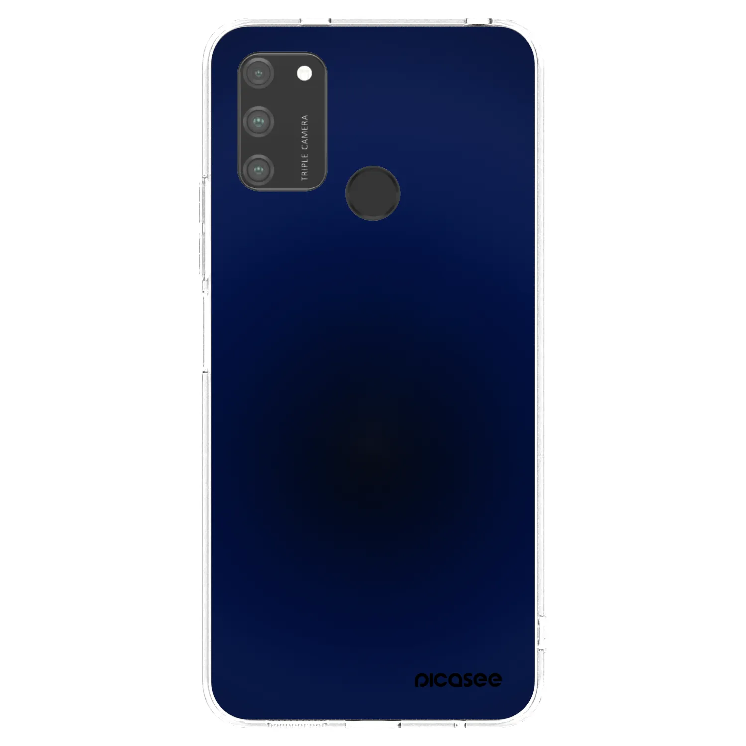 Picasee silikonowe przeźroczyste etui na Honor 9A - Deep Ocean