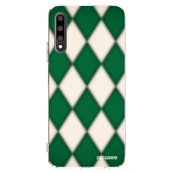 Picasee silikonowe przeźroczyste etui na Honor 9X Pro - Emerald Diamond