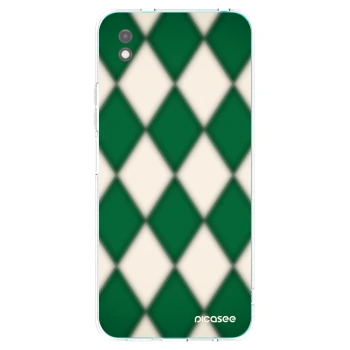Picasee silikonowe czarne etui na Xiaomi Redmi 9A - Emerald Diamond