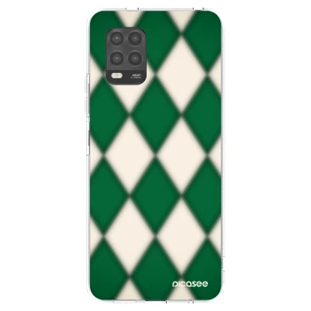 Picasee silikonowe przeźroczyste etui na Xiaomi Mi 10 Lite - Emerald Diamond