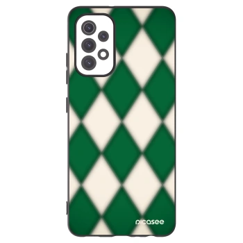 Picasee silikonowe czarne etui na Samsung Galaxy A32 5G A326B - Emerald Diamond
