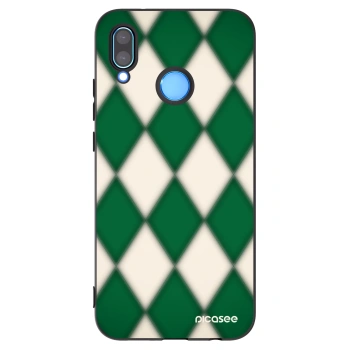 Picasee silikonowe czarne etui na Huawei P20 Lite - Emerald Diamond
