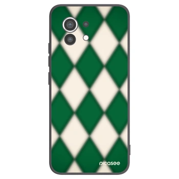 Picasee silikonowe czarne etui na Xiaomi Mi 11 - Emerald Diamond
