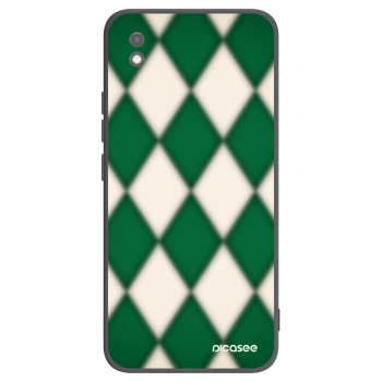 Picasee silikonowe czarne etui na Xiaomi Redmi 9AT - Emerald Diamond