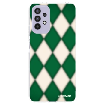 Picasee silikonowe przeźroczyste etui na Samsung Galaxy A32 4G SM-A325F - Emerald Diamond