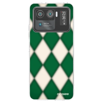 Picasee silikonowe przeźroczyste etui na Xiaomi Mi 11 Ultra - Emerald Diamond