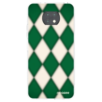 Picasee silikonowe przeźroczyste etui na Xiaomi Redmi Note 9T - Emerald Diamond
