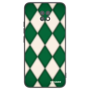 Picasee silikonowe czarne etui na Xiaomi Redmi Note 9T - Emerald Diamond