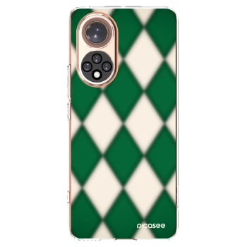 Picasee silikonowe przeźroczyste etui na Honor 50 5G - Emerald Diamond