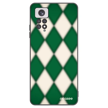 Picasee silikonowe czarne etui na Xiaomi Redmi Note 11 - Emerald Diamond