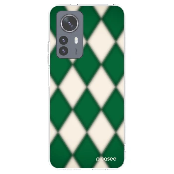 Picasee silikonowe przeźroczyste etui na Xiaomi 12 Pro - Emerald Diamond