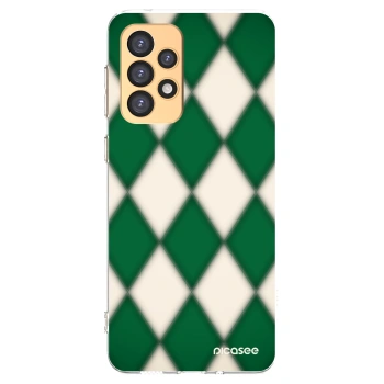 Picasee silikonowe przeźroczyste etui na Samsung Galaxy A33 5G A336 - Emerald Diamond