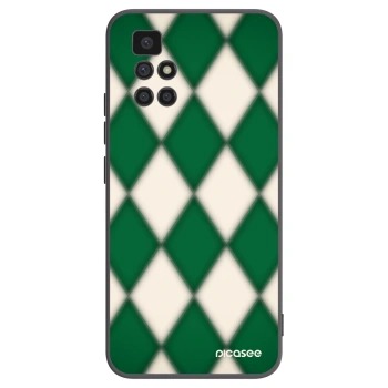 Picasee silikonowe czarne etui na Xiaomi Redmi 10 (2022) - Emerald Diamond