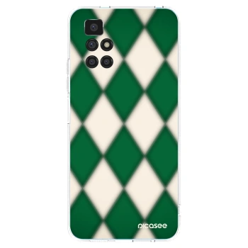 Picasee silikonowe przeźroczyste etui na Xiaomi Redmi 10 (2022) - Emerald Diamond