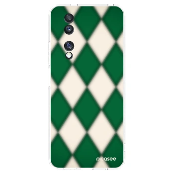 Picasee silikonowe przeźroczyste etui na Honor 70 - Emerald Diamond