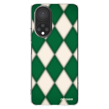 Picasee silikonowe przeźroczyste etui na Honor X7 - Emerald Diamond